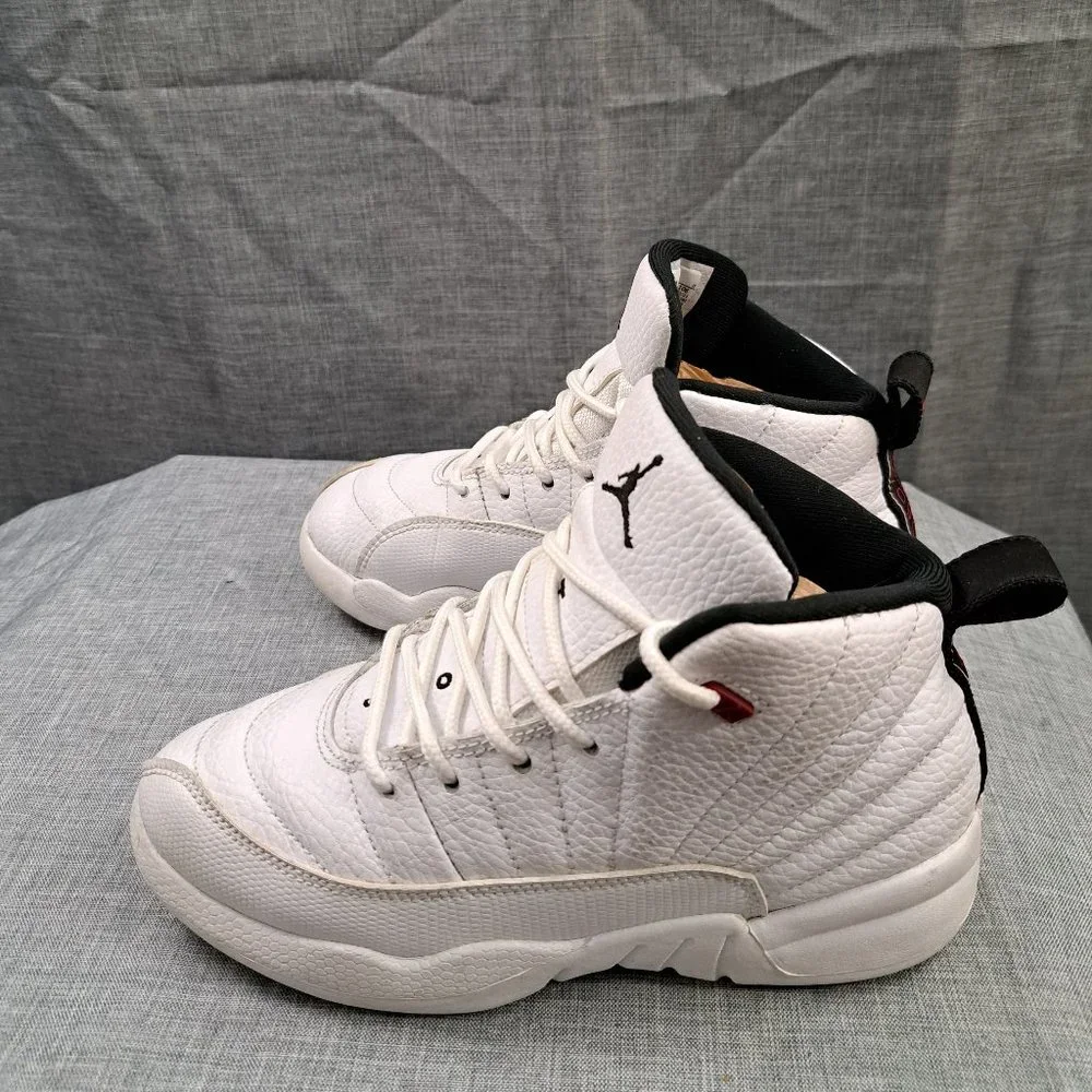 %Nike Air Jordan Retro 12 “Twist” Metallic Red Preschool Size 2.5Y AJ27 - Picture 1 of 12